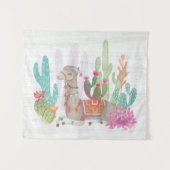 Reizende Lamas I Wandteppich (Vorderseite (Horizontal))