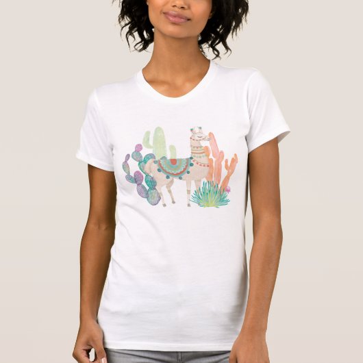 Reizende Lamas II T-Shirt (Vorderseite)