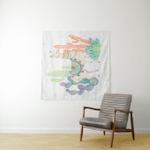 Reizende Lamas II Wandteppich (Beispiel)