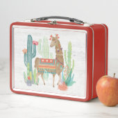 Reizende Lamas III Metall Lunch Box (Beispiel)