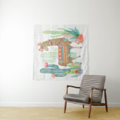 Reizende Lamas III Wandteppich (Beispiel)