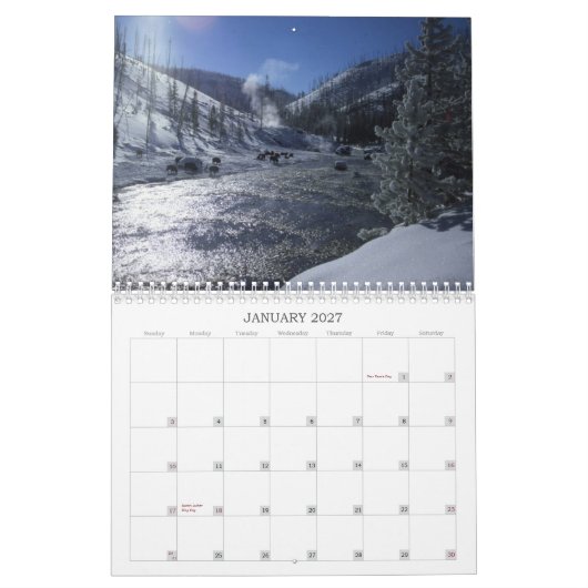Reizende Landschaften 2007 Kalender (Jan 2027)