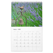Reizende Lavendel-Blumen Kalender (Mär 2027)