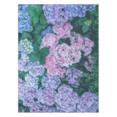 Reizende lila und rosa Blumen| Tischdecke (Vorderseite)