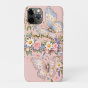 Reizende Pastell-Schmetterlingskunst  Case-Mate iPhone Hülle