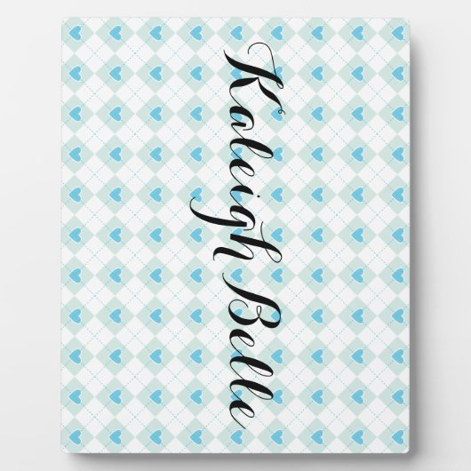 Reizende Raute Fotoplatte (Vorderseite)