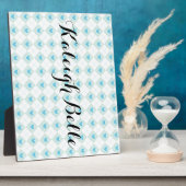 Reizende Raute Fotoplatte (Seite)