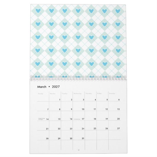 Reizende Raute Kalender (Mär 2027)