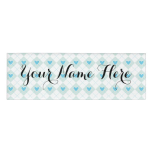 Reizende Raute Namenschild