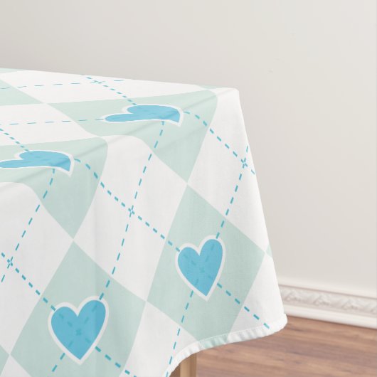 Reizende Raute Tischdecke (Beispiel)