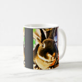 Reizende Rex Kaninchen-Tasse Kaffeetasse (VorderseiteRechts)