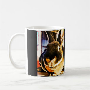 Reizende Rex Kaninchen-Tasse Kaffeetasse