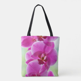 Reizende rosa Orchideen Tasche