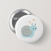 Reizende Schnecke Button (Vorne & Hinten)