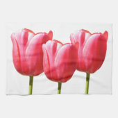 Reizende Trio-Tulpe-Blüte Geschirrtuch (Horizontal)