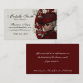 Reizende viktorianische Geschäfts-Karten der Visitenkarte (Vorne/Hinten)