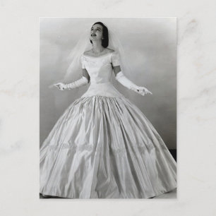 Reizende Vintage-Braut-Fotografie-Tassen, Geschenk Postkarte