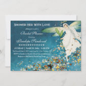 Reizende Vintage Brautparty-Einladungen Einladung (Vorderseite)