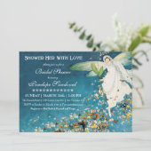 Reizende Vintage Brautparty-Einladungen Einladung (Stehend Vorderseite)