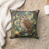 Reizende Waldtiere mit Eule  Kissen (Decke)