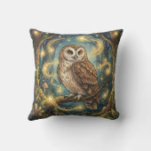 Reizende Waldtiere mit Eule  Kissen (Rückseite)