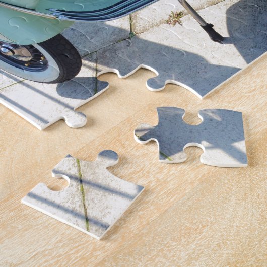 Reizender alter Roller Puzzle (Seite)