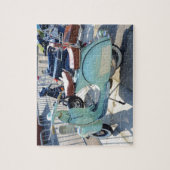 Reizender alter Roller Puzzle (Vertikal)