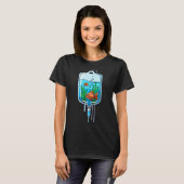 Reizender Blasfisch T-Shirt (Vorne ganz)
