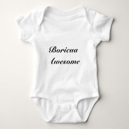 Reizender Boricua fantastischer Baby Strampler
