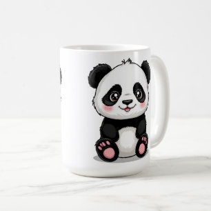 Reizender Cartoon-Panda Kaffeetasse