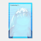 Reizender Delphin-Unterwasserseeleben Post-it Klebezettel (Vorderseite)