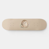 Reizender europäischer Gartenigel Skateboard (Horizontal)