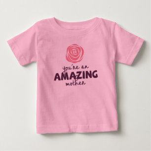 Reizender fantastischer Bodysuit der Mutter-Mutter Baby T-shirt