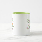 Reizender Korb der Blumen-Tasse Tasse (Zentrum)