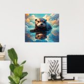 Reizender Otter Poster (Heimbüro)