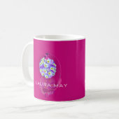 Reizender Pansy-Zerstäuber Kaffeetasse (Vorderseite Links)