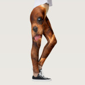 Reizender Ruby Cavalier Spaniel Leggings (Rechts)