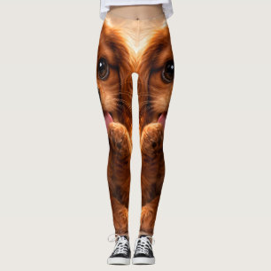 Reizender Ruby Cavalier Spaniel Leggings