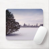 reizender Winter Chicago - mousepads (Mit Mouse)