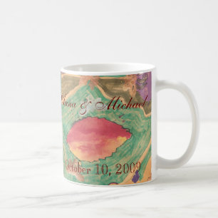 Reizendes Blätter KarateKat, das Andenken wedding Kaffeetasse