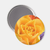 REIZENDES BLUMEN MAGNET (Vorderseite/Rückseite)