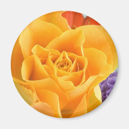 REIZENDES BLUMEN MAGNET (Vorne)