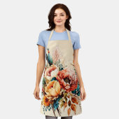 Reizendes Boho-Herbstbouquet Schürze (Getragen)
