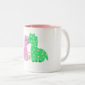 "Reizendes Dinos" Tasse (VorderseiteRechts)