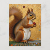 Reizendes Eichhörnchen Postkarte (Vorderseite)