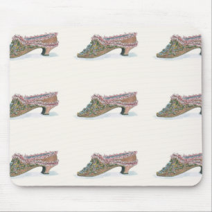 Reizendes georgisches 18. Jahrhundert beschuht Mousepad