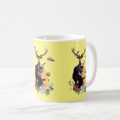 Reizendes Hirschpaar Kaffeetasse (VorderseiteRechts)