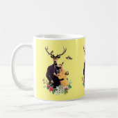 Reizendes Hirschpaar Kaffeetasse (Links)