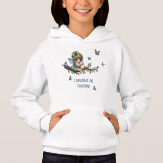 Reizendes kleines Feenmädchen Hoodie