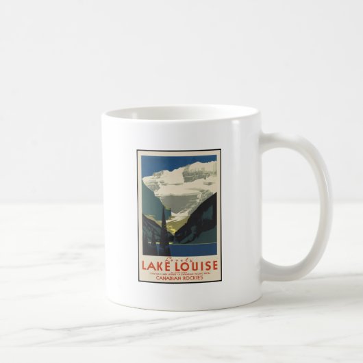 Reizendes Lake Louise Kaffeetasse (Rechts)
